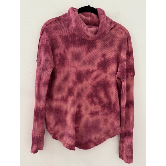 Anthropologie Sweaters - Anthropologie Maeve Berry Tie Dye Maeve Ainsley Thermal Turtleneck Size XS